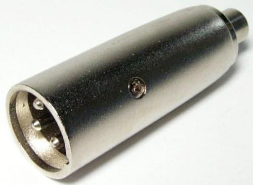 XLR Plug 3 Pin To RCA Jack